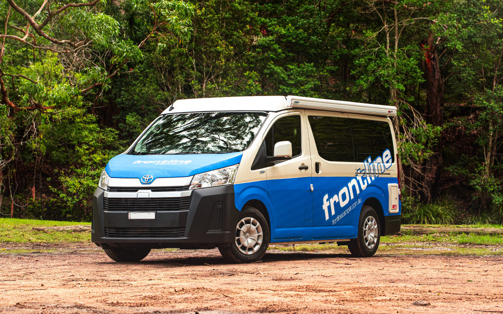 Toyota HiAce H30 6 Gen Campervan - Frontline Campervan Conversion