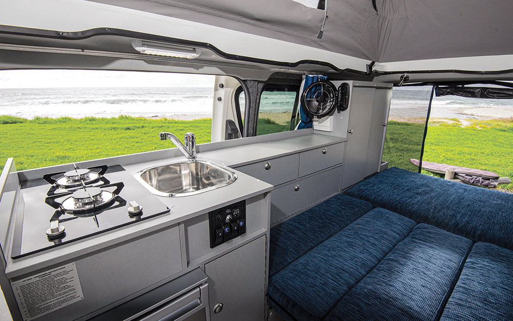 Toyota HiAce H30 6 Gen Campervan Interior Look