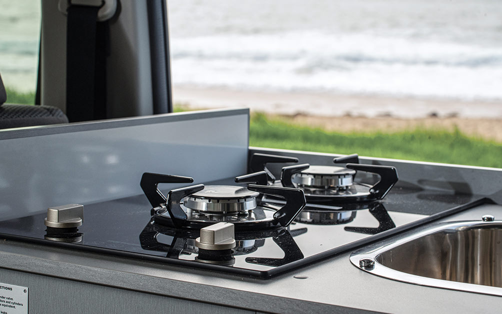 Toyota HiAce H30 6 Gen Campervan Cooktop